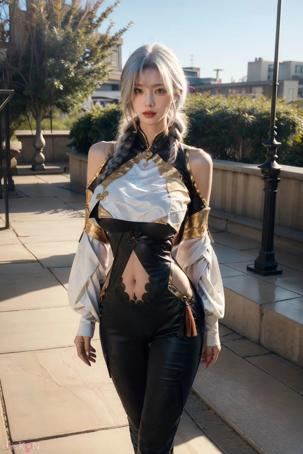 [AI Generated] 拟实画风-姐姐的剑灵COS (163 photos) – Page 4
