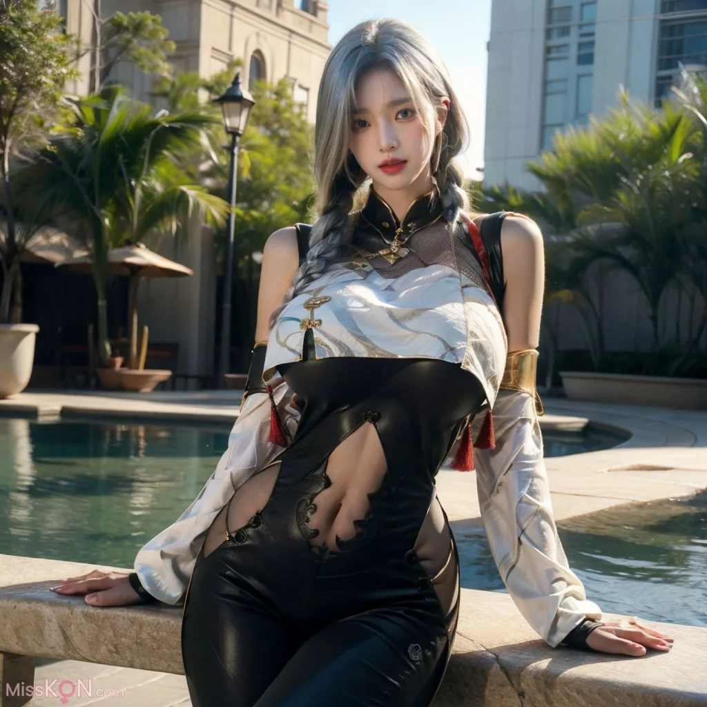 [AI Generated] 拟实画风-姐姐的剑灵COS (163 photos) – Page 4