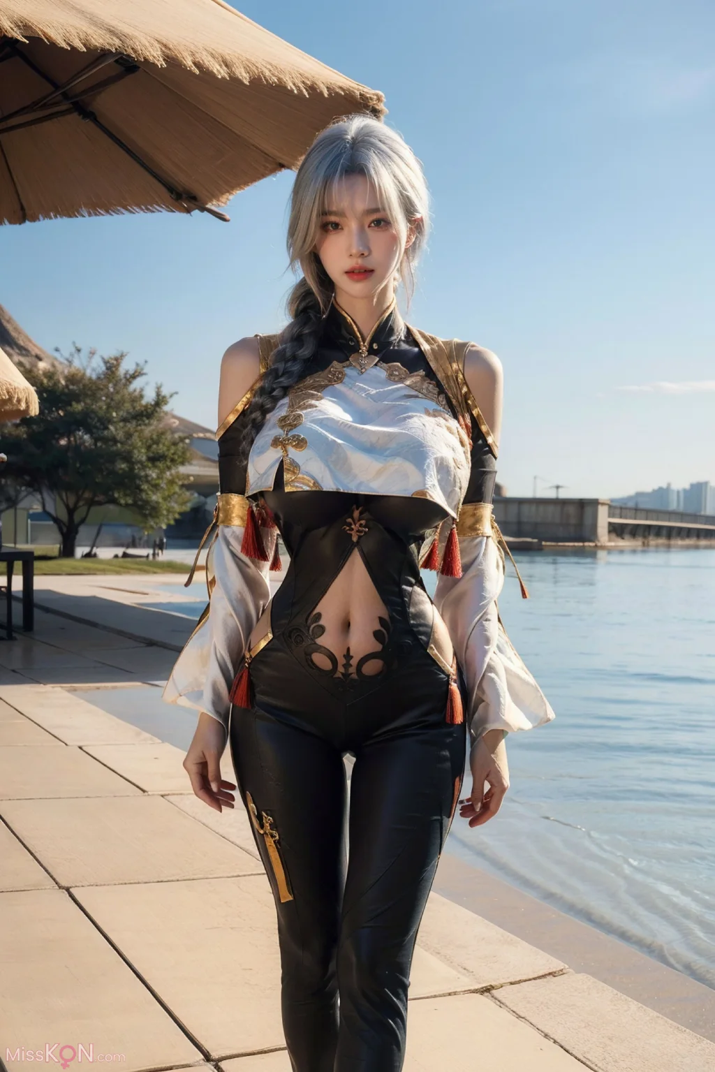 [AI Generated] 拟实画风-姐姐的剑灵COS (163 photos) – Page 4
