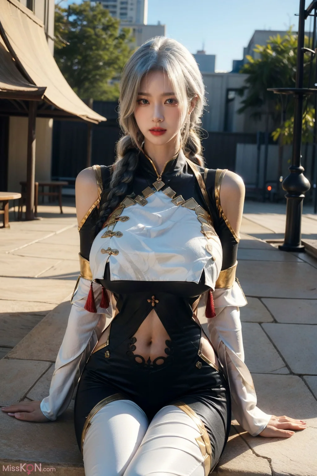 [AI Generated] 拟实画风-姐姐的剑灵COS (163 photos) – Page 5