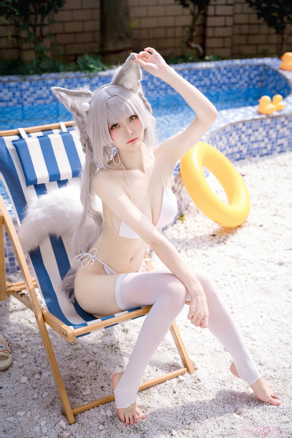 Coser@九柒喵: 朝凪泳装 (29 photos)