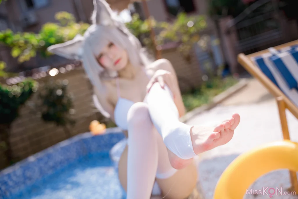 Coser@九柒喵: 朝凪泳装 (29 photos)