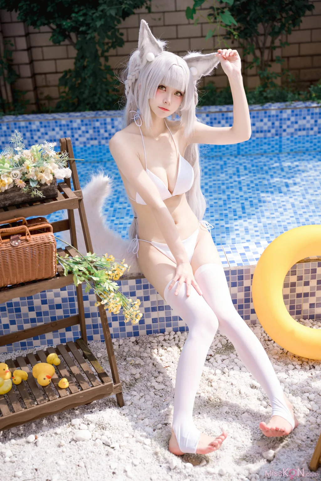 Coser@九柒喵: 朝凪泳装 (29 photos)