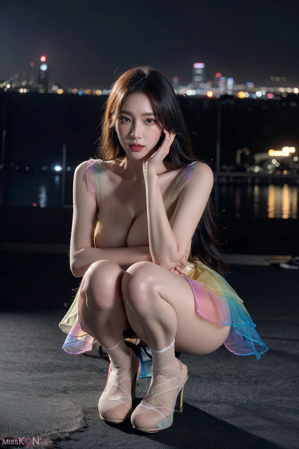 [AI Generated] 拟实画风-彩虹服 (74 photos) – Page 2
