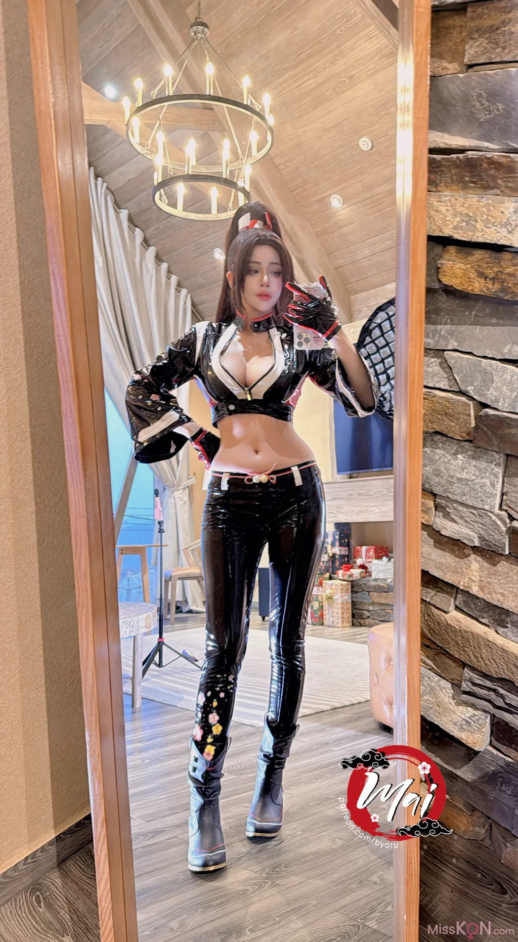 Coser@Byoru: Mai OG Black Outfit (47 photos ) - ( Page 1 / 3 )
