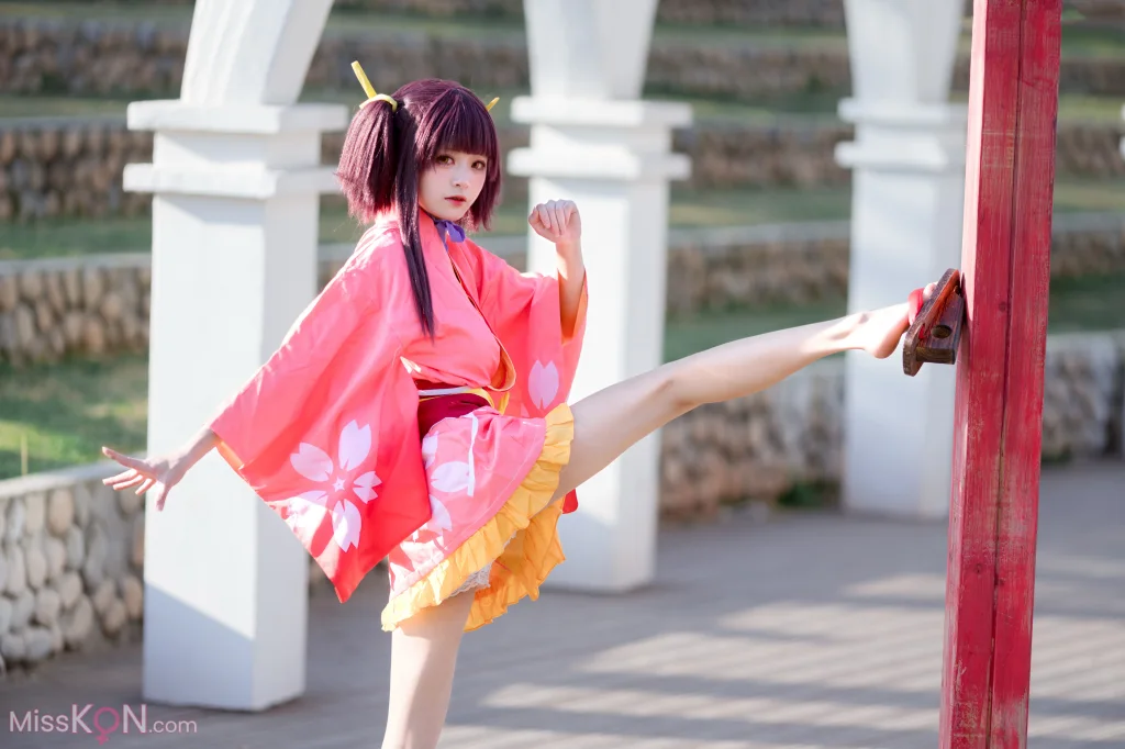 Coser@九柒喵: 甲铁城的卡巴内利 无名 和服 (34 photos) – Page 3