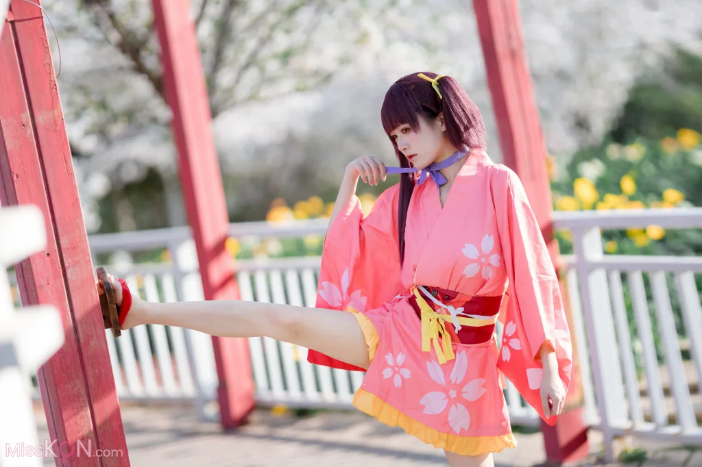 Coser@九柒喵: 甲铁城的卡巴内利 无名 和服 (34 photos) – Page 3