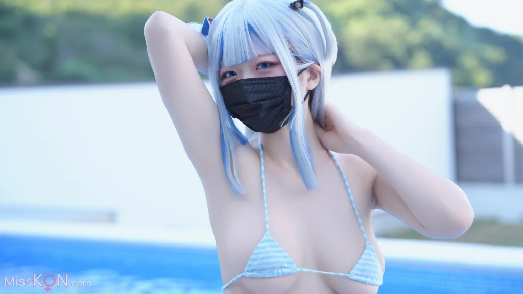 Coser@hamham_sk: Gawr Gura Hololive (111 photos )