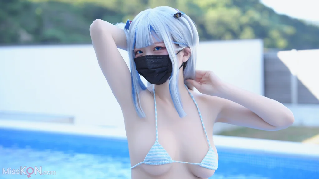 Coser@hamham_sk: Gawr Gura Hololive (111 photos )