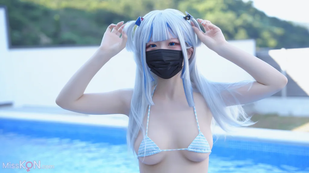 Coser@hamham_sk: Gawr Gura Hololive (111 photos )