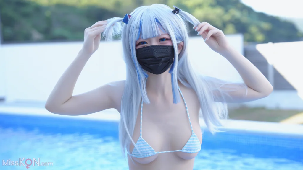 Coser@hamham_sk: Gawr Gura Hololive (111 photos )