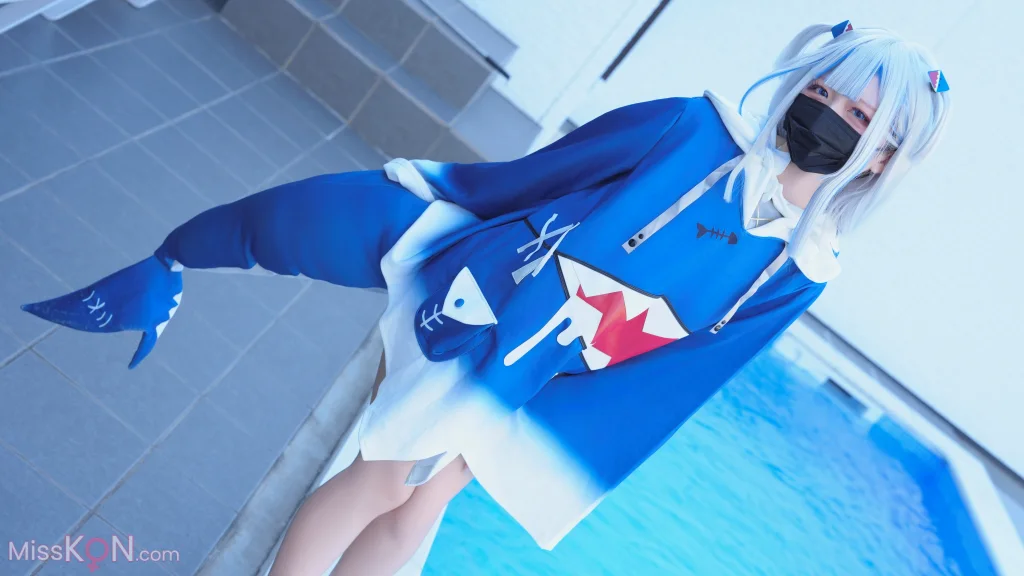 Coser@hamham_sk: Gawr Gura Hololive (111 photos )