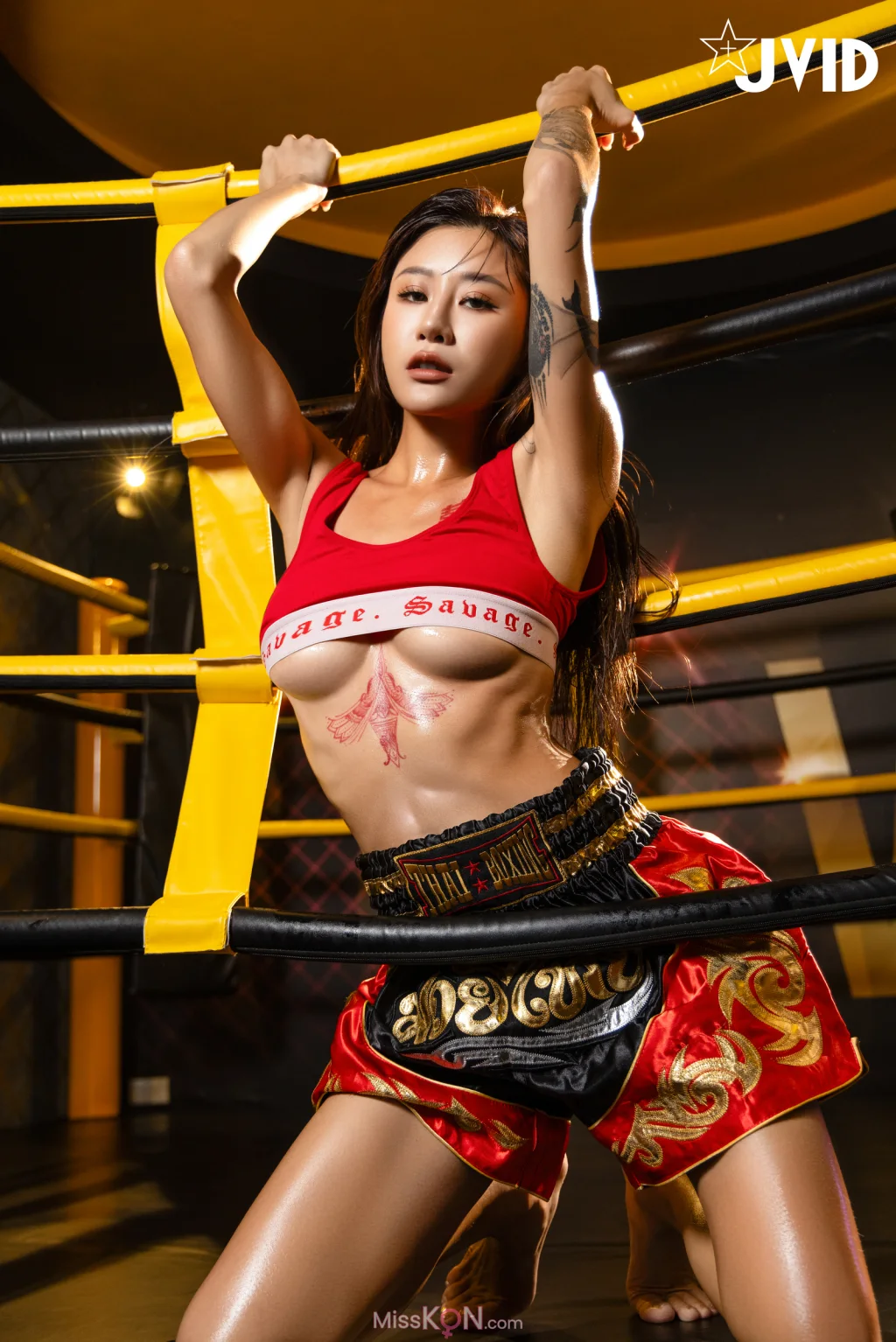 [JVID] Lara 雙囍: 全裸搏擊擂台 The Empress’s Struggle in the Naked Fight Zone (97 photos)