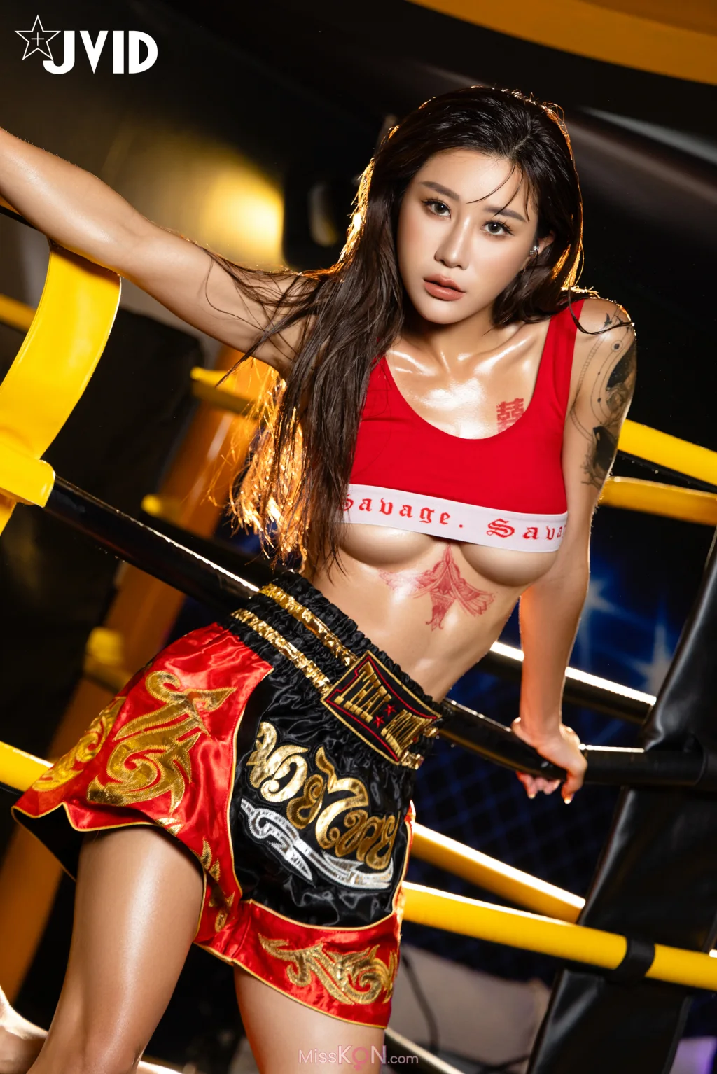 [JVID] Lara 雙囍: 全裸搏擊擂台 The Empress’s Struggle in the Naked Fight Zone (97 photos)