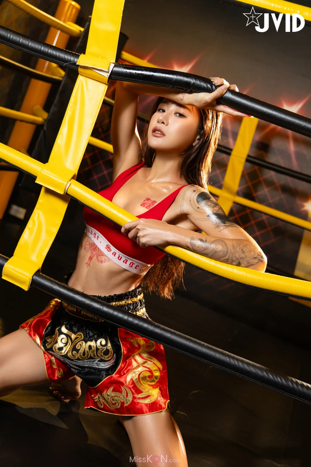 [JVID] Lara 雙囍: 全裸搏擊擂台 The Empress’s Struggle in the Naked Fight Zone (97 photos)