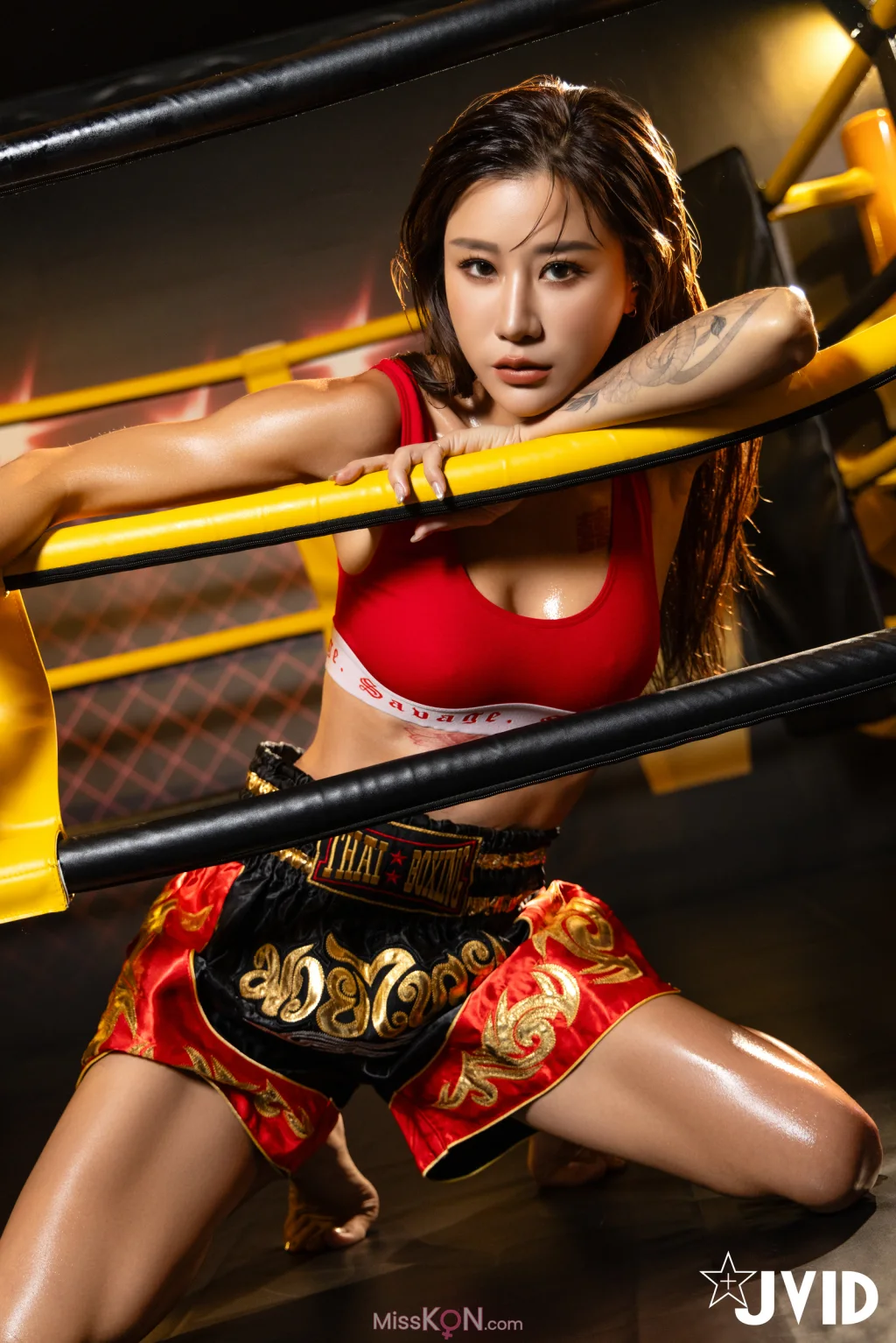 [JVID] Lara 雙囍: 全裸搏擊擂台 The Empress’s Struggle in the Naked Fight Zone (97 photos)
