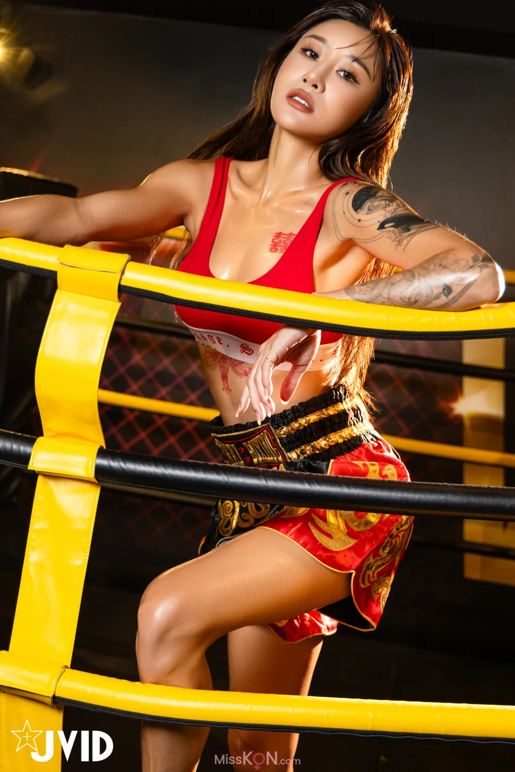 [JVID] Lara 雙囍: 全裸搏擊擂台 The Empress’s Struggle in the Naked Fight Zone (97 photos)