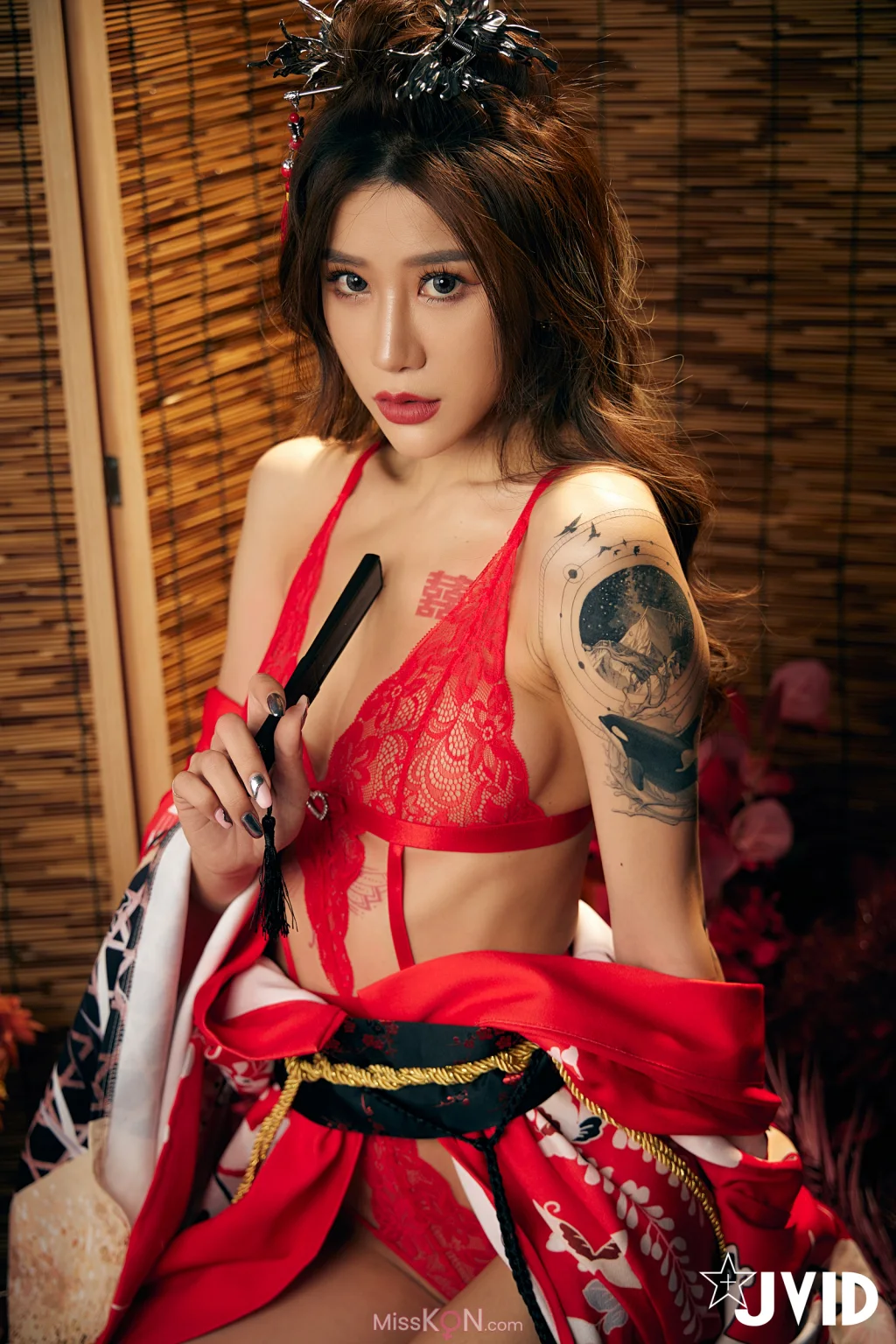 [JVID] Lara 雙囍: 聖上寵幸首選～傾國傾城囍媚娘 婀娜多姿 酥胸外露 (135 photos)