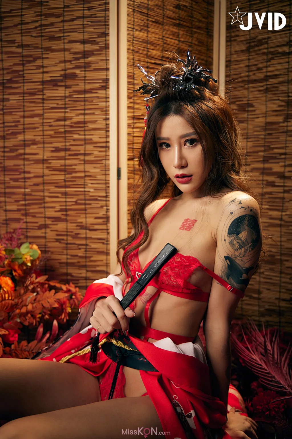 [JVID] Lara 雙囍: 聖上寵幸首選～傾國傾城囍媚娘 婀娜多姿 酥胸外露 (135 photos)