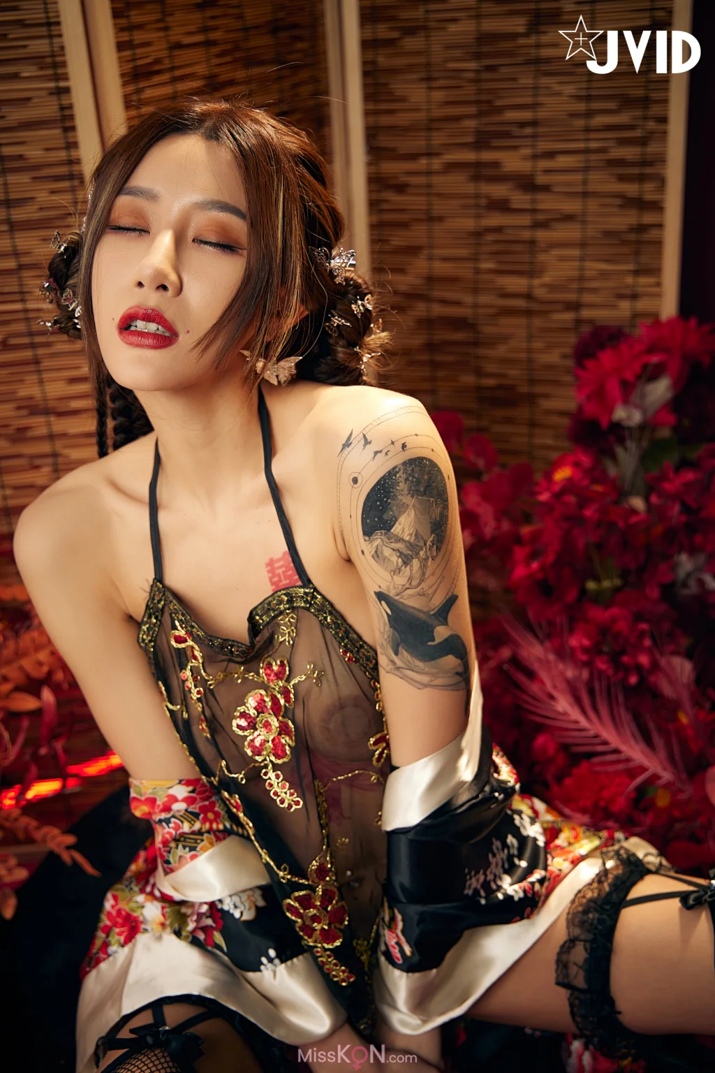 [JVID] Lara 雙囍: 聖上寵幸首選～傾國傾城囍媚娘 婀娜多姿 酥胸外露 (135 photos)