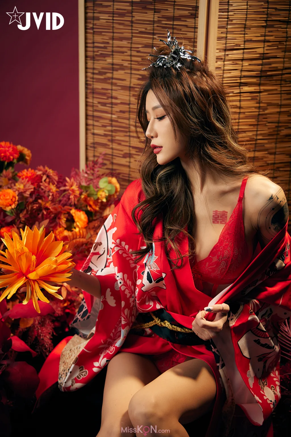 [JVID] Lara 雙囍: 聖上寵幸首選～傾國傾城囍媚娘 婀娜多姿 酥胸外露 (135 photos)