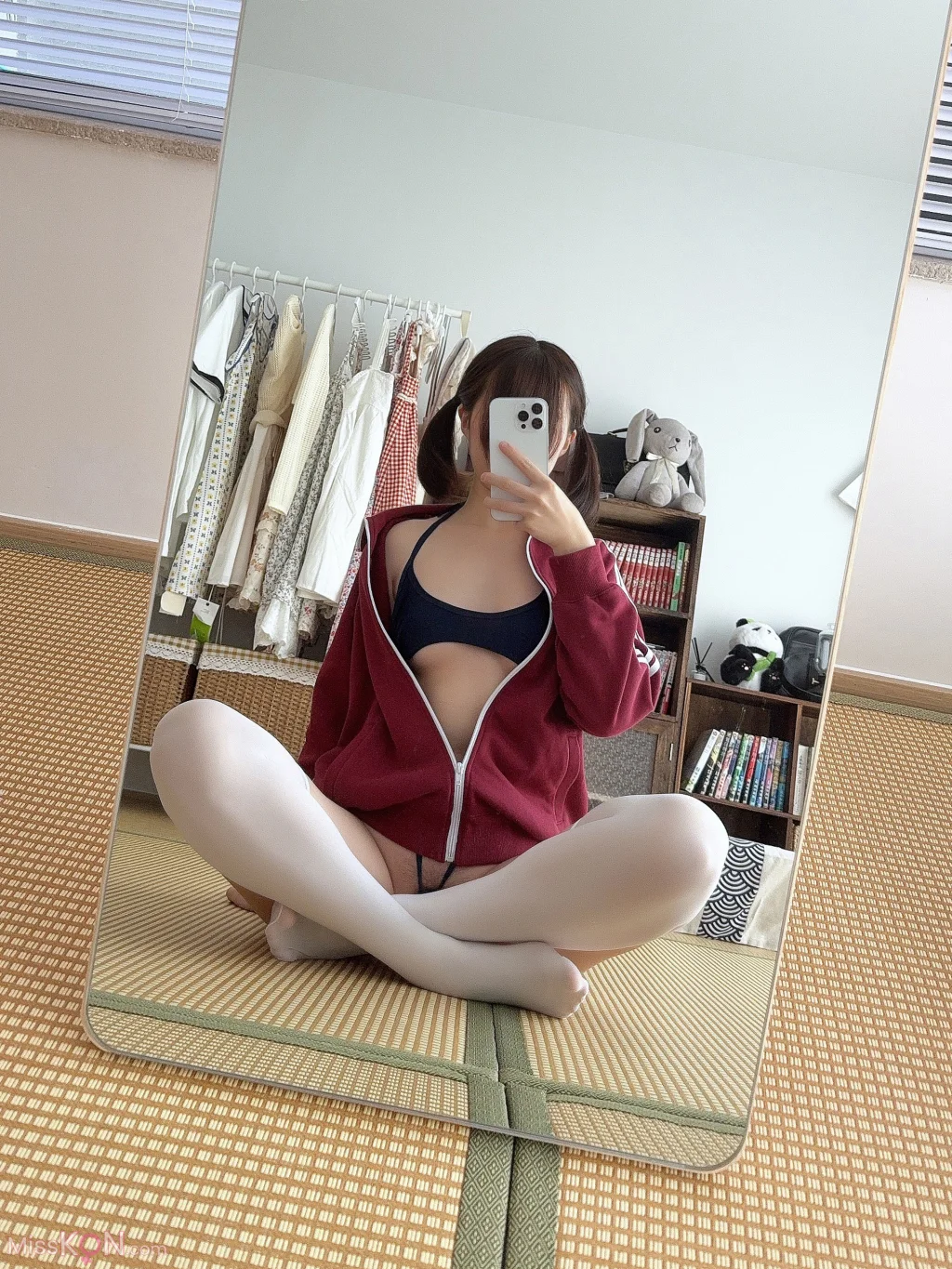 Coser@NAGISA魔物喵: 🩱スク水自撮り (56 photos + 1 video)