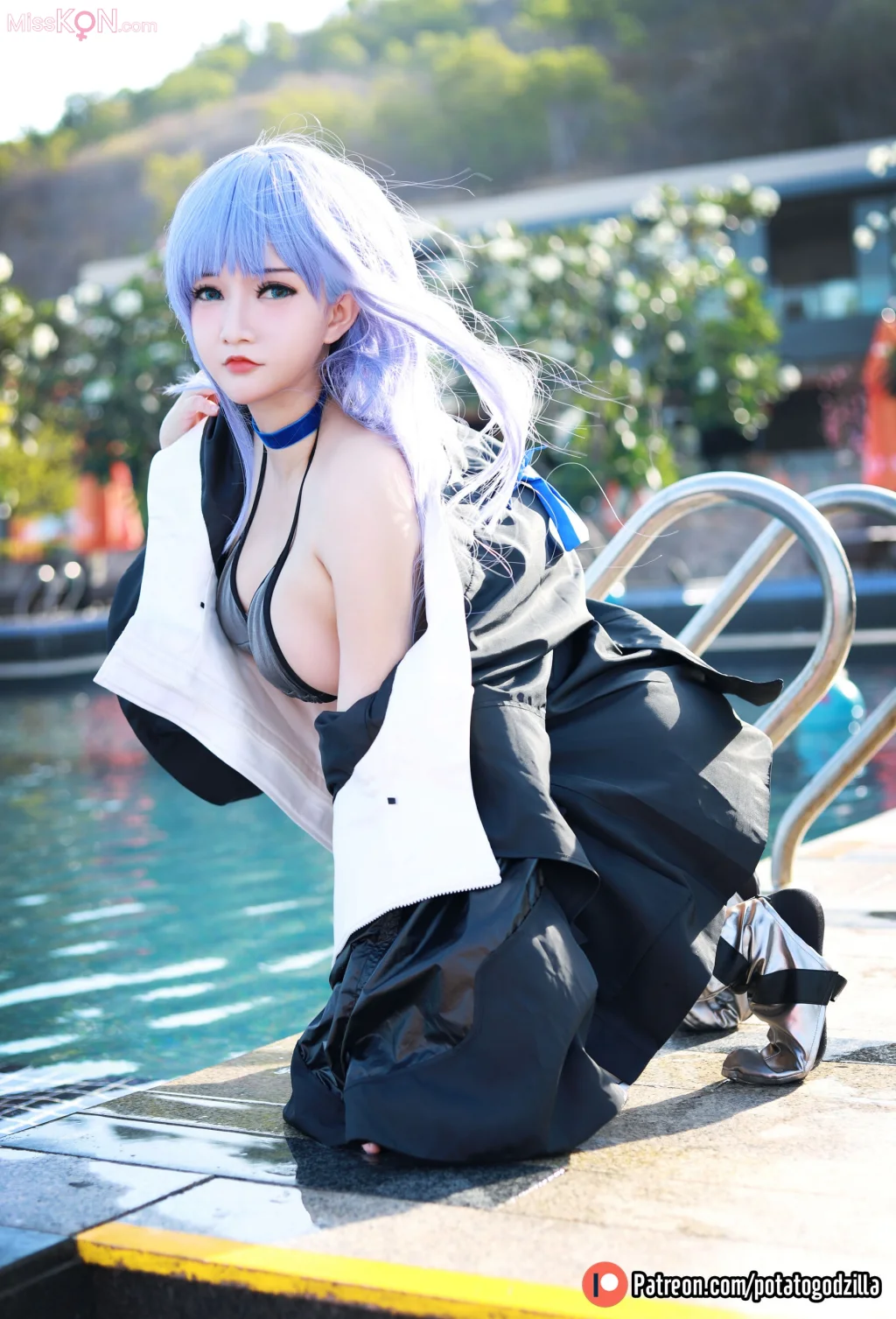 Coser@Potato Godzilla: 泳装 Meltryllis (42 photos)