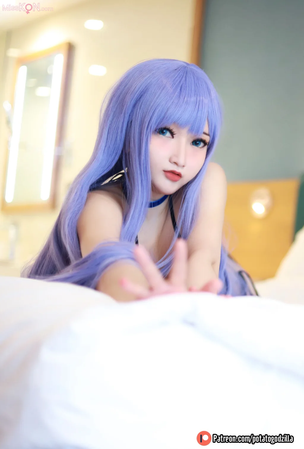 Coser@Potato Godzilla: 泳装 Meltryllis (42 photos)