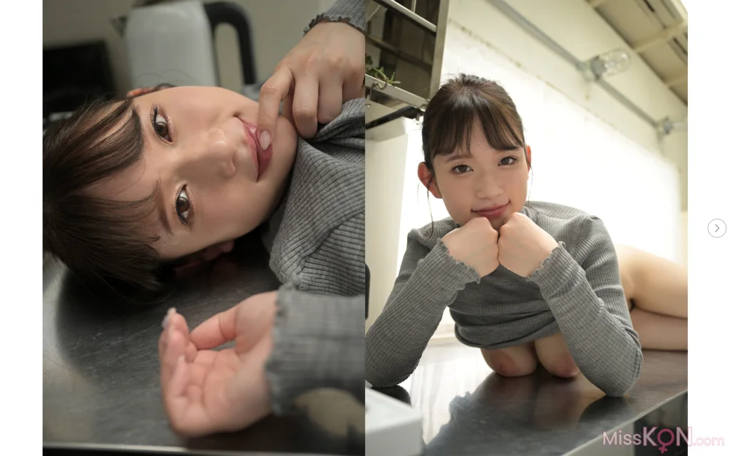 [JP] Rena Momozono (桃園憐奈): ナニワ天然乳 (74 photos)
