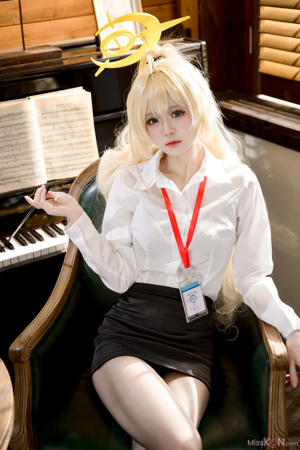Coser@九柒喵: 笑面教授OL制服 (53 photos)