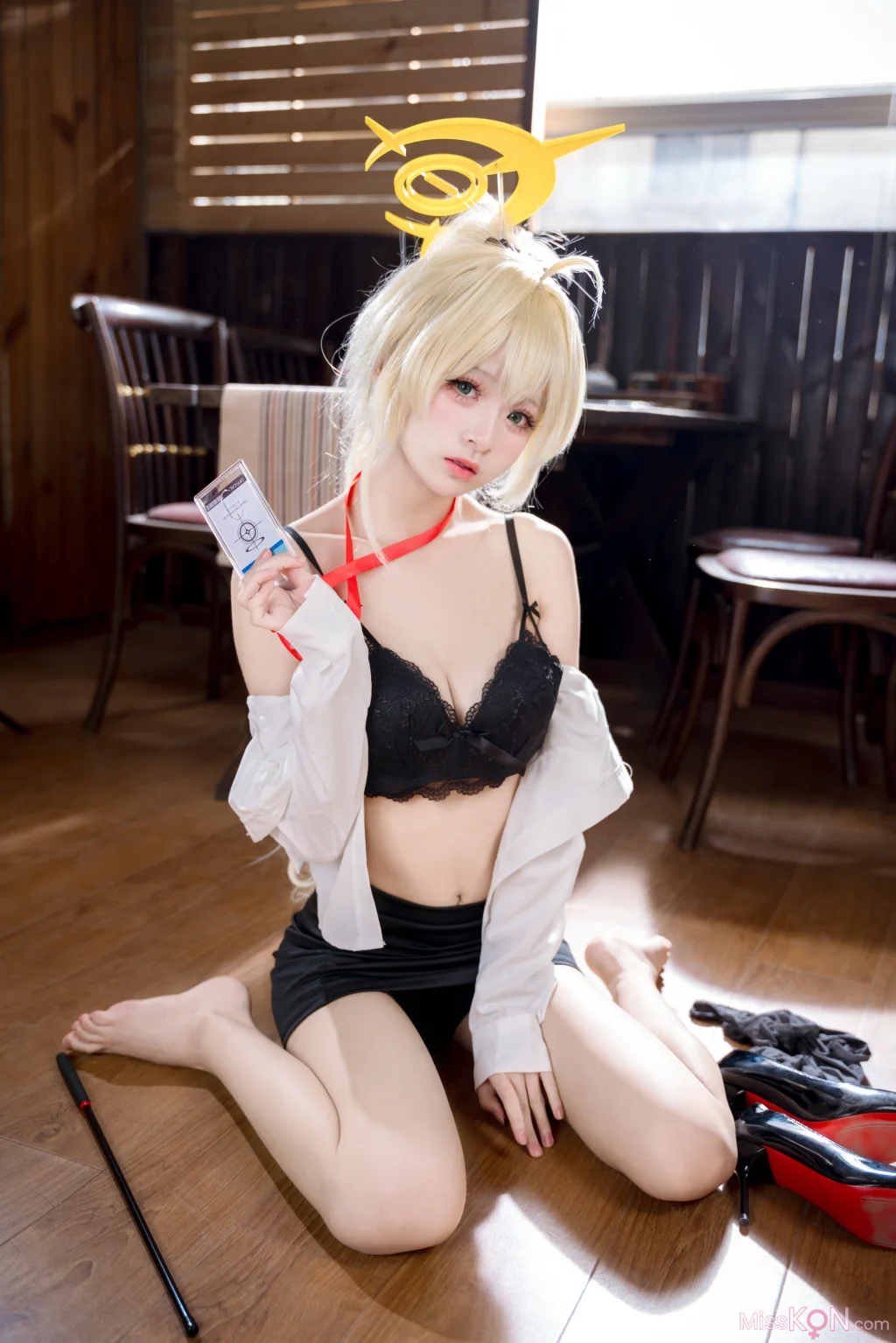 Coser@九柒喵: 笑面教授OL制服 (53 photos)