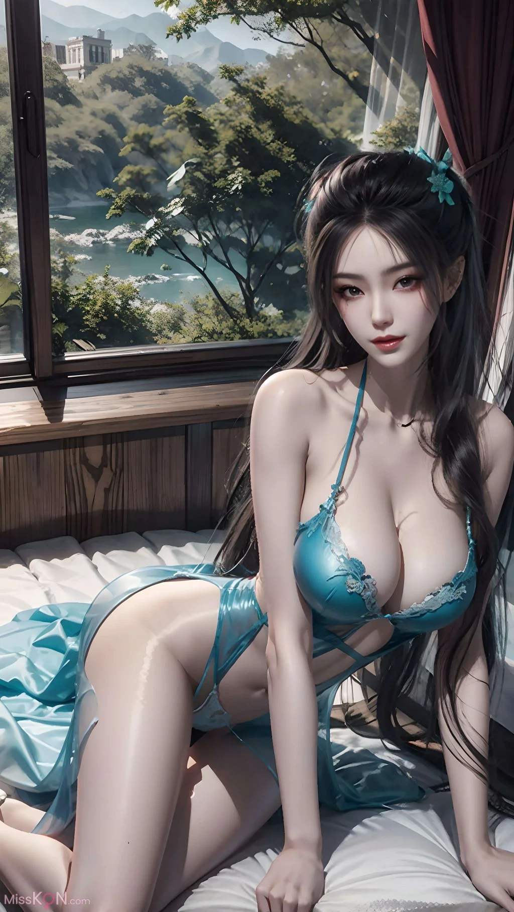 [AI Generated] 焰灵姬绿色内衣 (68 ảnh)
