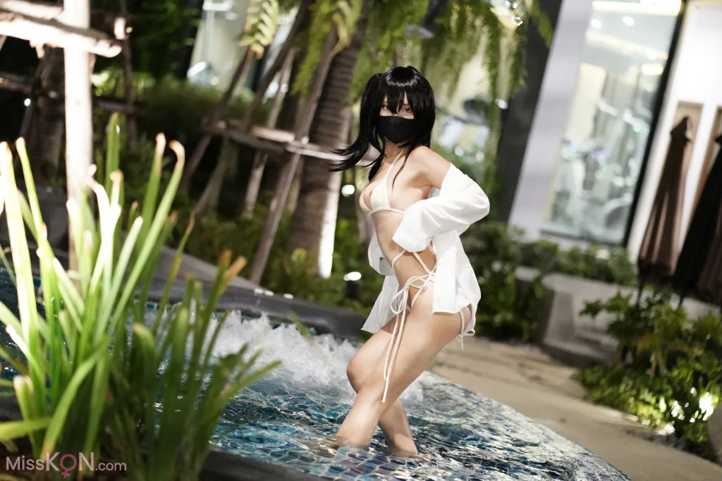 Coser@职业奶妈三水子: 大凤泳装 (75 ảnh)