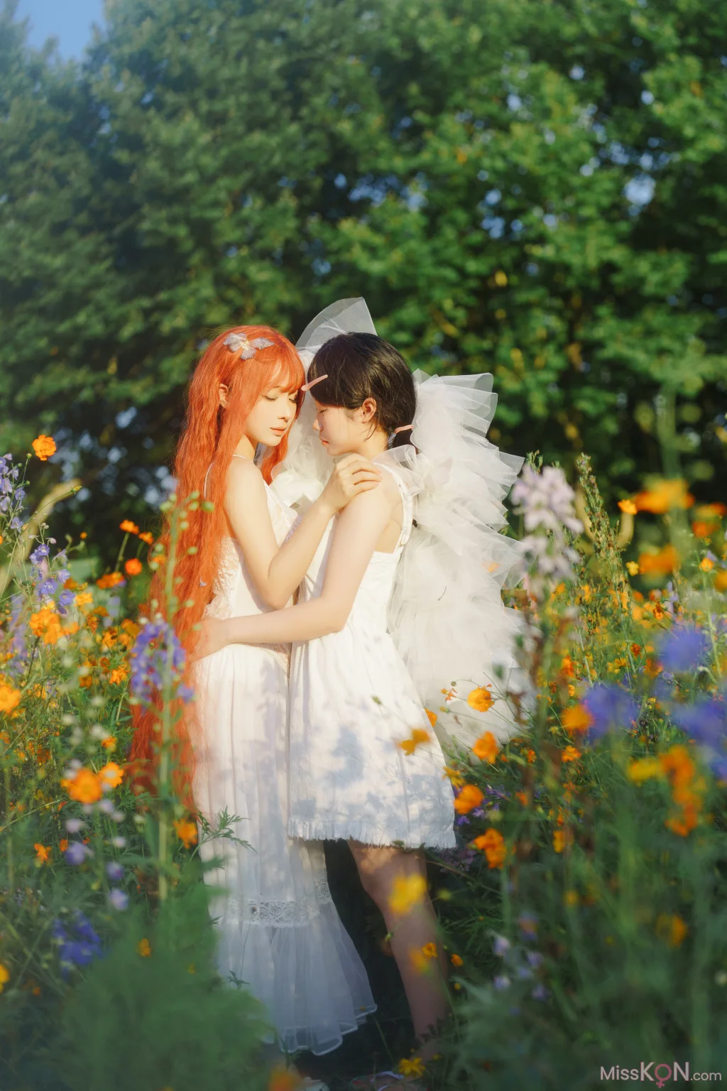 Coser@蠢沫沫 (chunmomo): 花丛婚纱 (67 photos) – Page 2