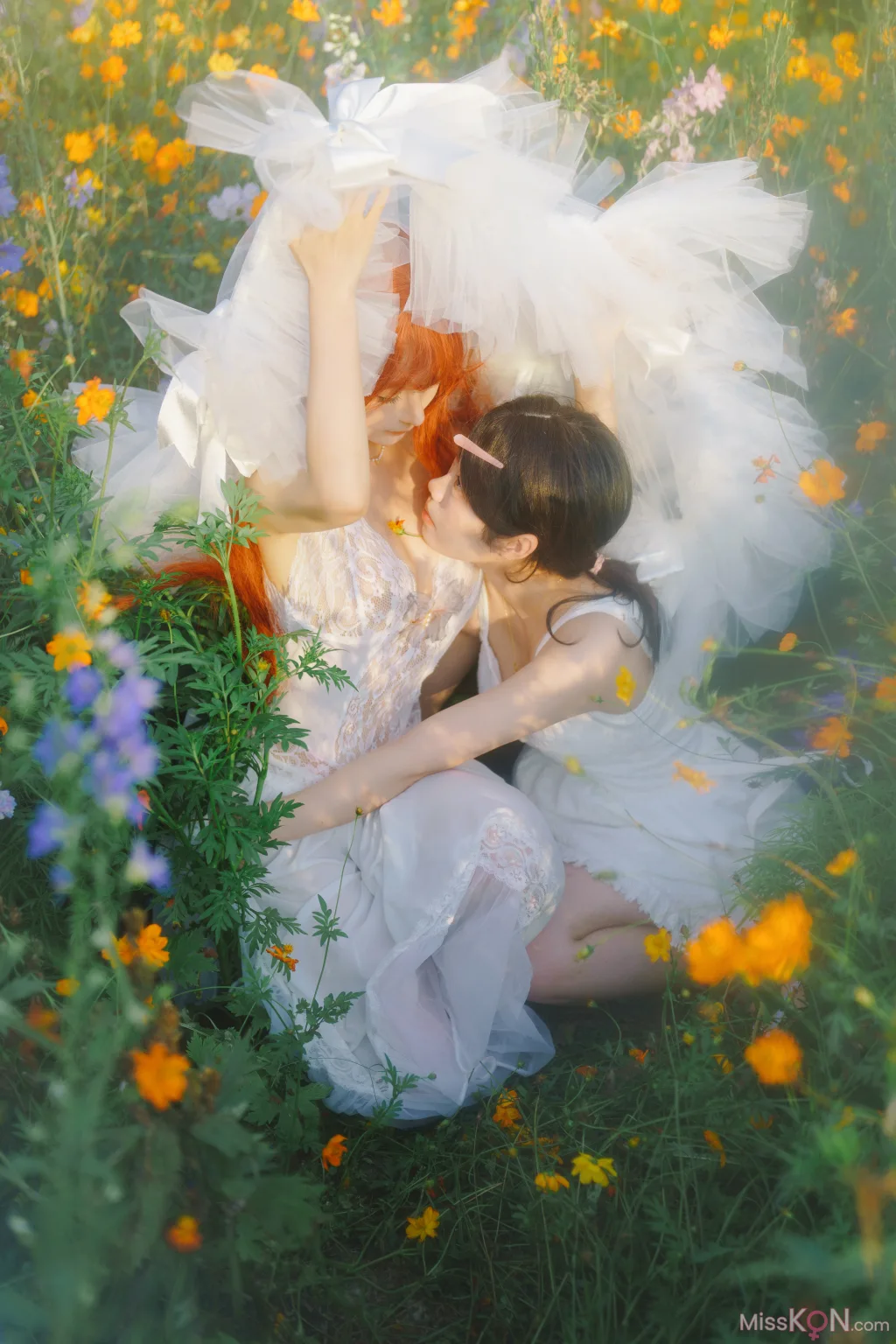 Coser@蠢沫沫 (chunmomo): 花丛婚纱 (67 photos) – Page 2