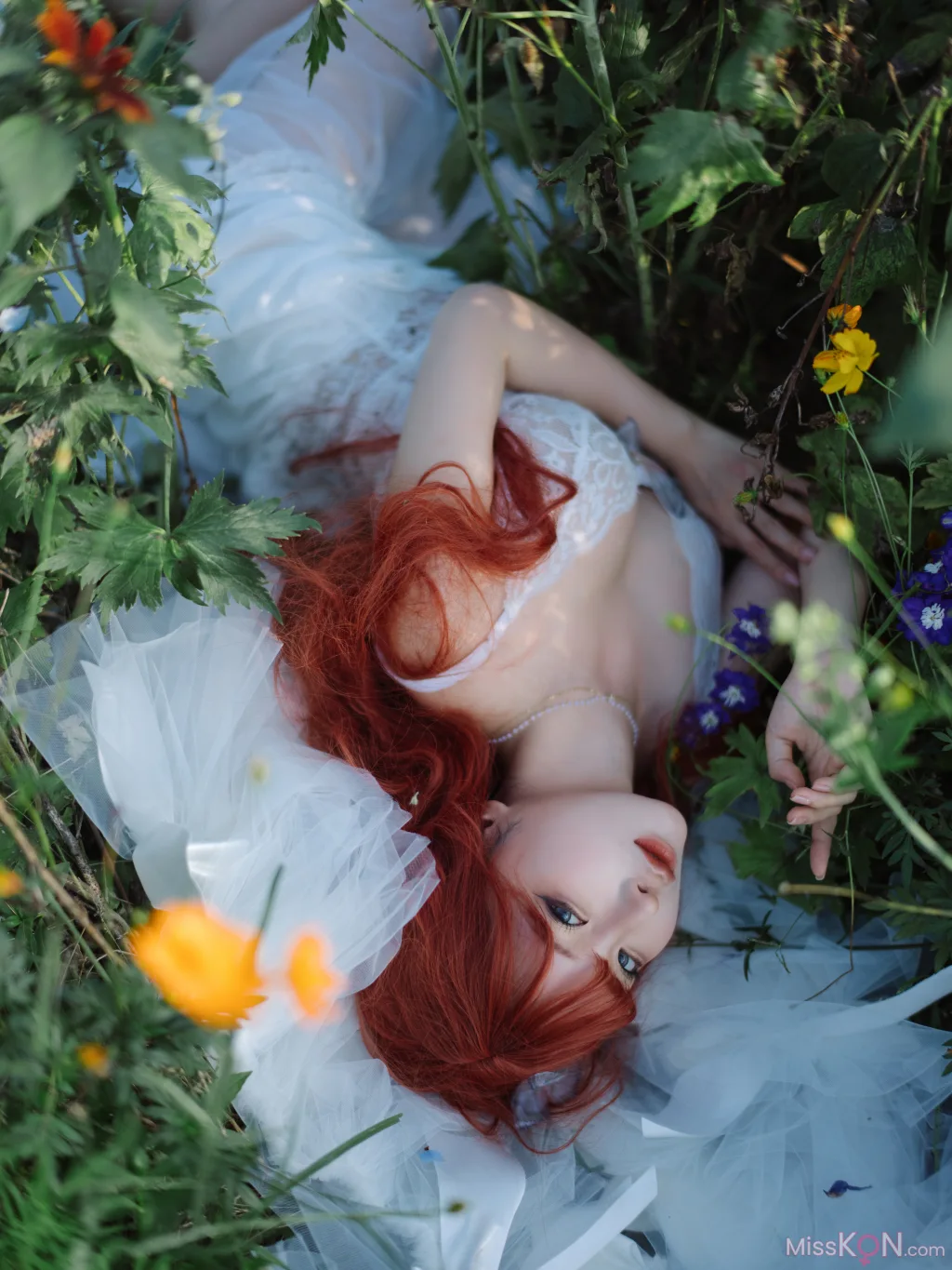 Coser@蠢沫沫 (chunmomo): 花丛婚纱 (67 photos) – Page 2