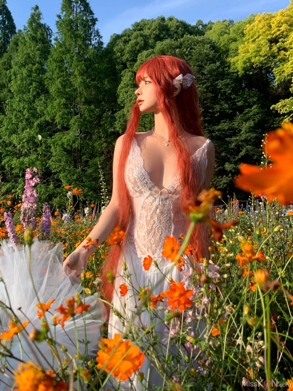 Coser@蠢沫沫 (chunmomo): 花丛婚纱 (67 photos) – Page 3