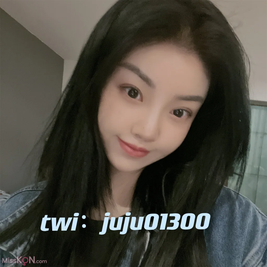 橘猫juju: 顶级小美女 黑色蕾丝下的神秘诱惑 (90 photos )