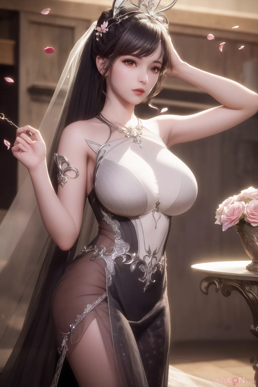 [AI Generated] 小舞花嫁 (49 ảnh)