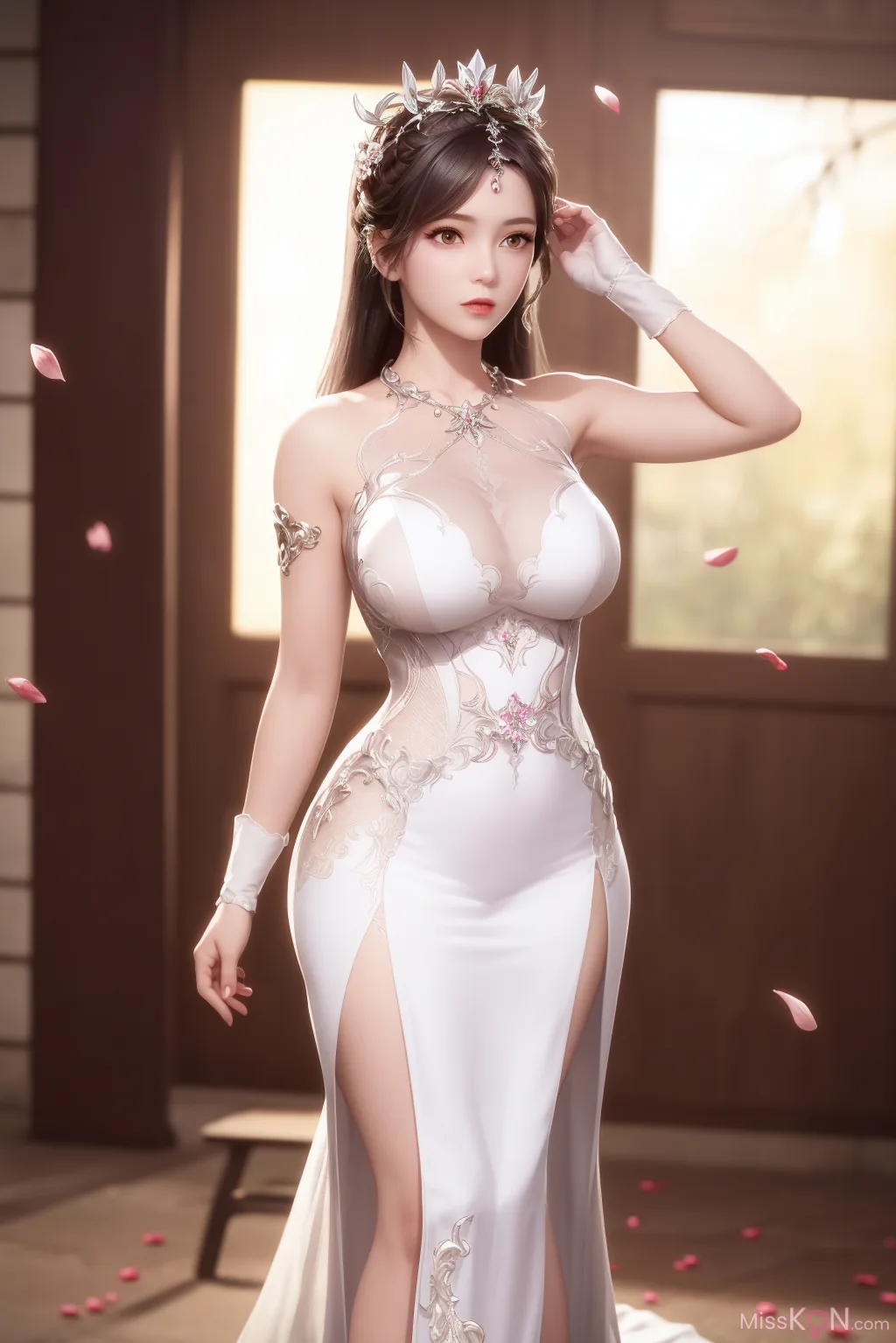 [AI Generated] 小舞花嫁 (49 ảnh)