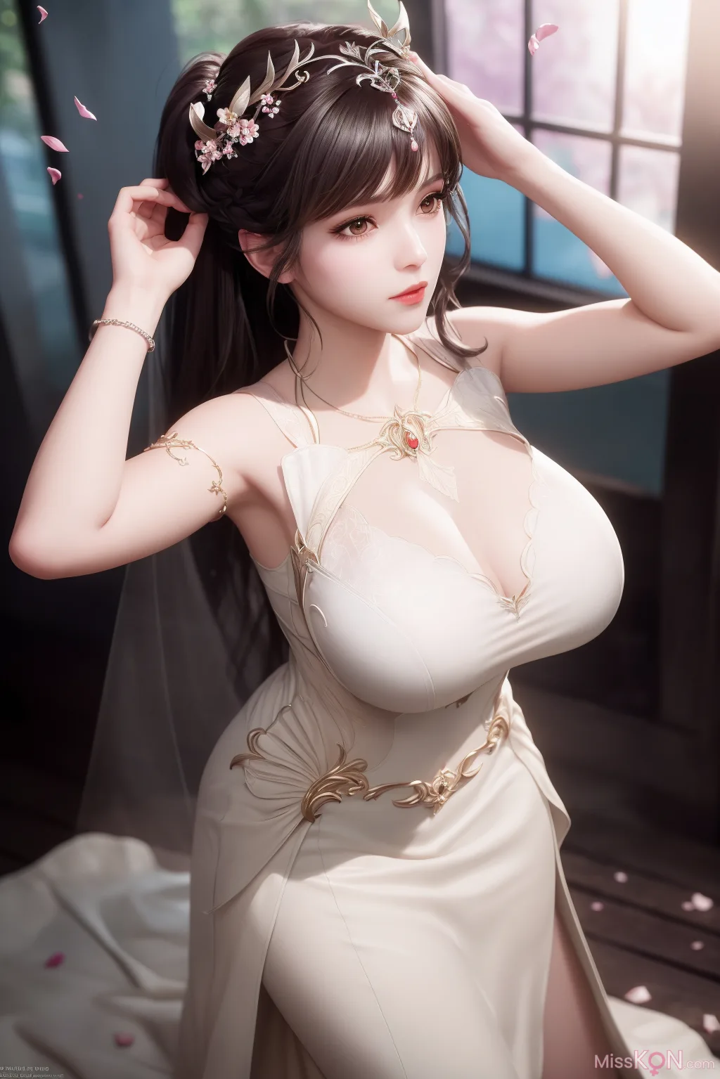 [AI Generated] 小舞花嫁 (49 ảnh)