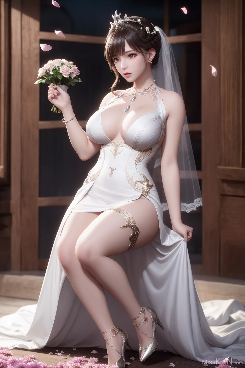 [AI Generated] 小舞花嫁 (49 ảnh)