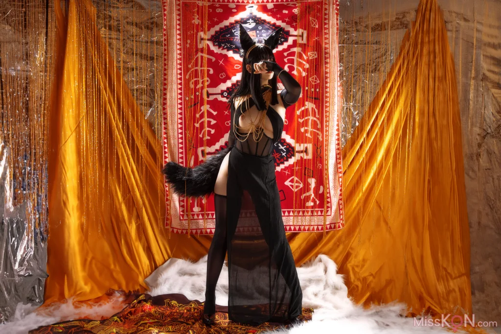 Coser@Hokunaimeko (北乃芽子): Anubis Cat (87 ảnh)