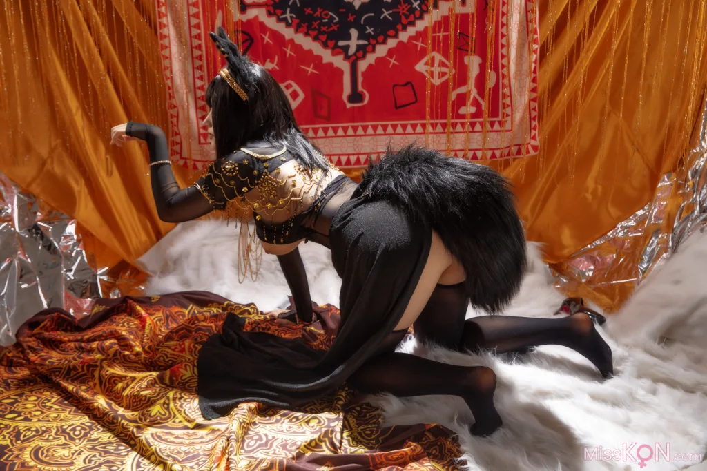 Coser@Hokunaimeko (北乃芽子): Anubis Cat (87 photos)