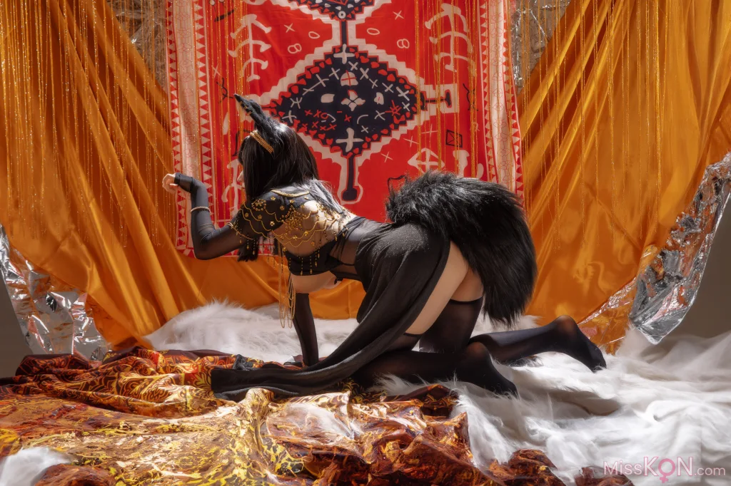 Coser@Hokunaimeko (北乃芽子): Anubis Cat (87 photos)