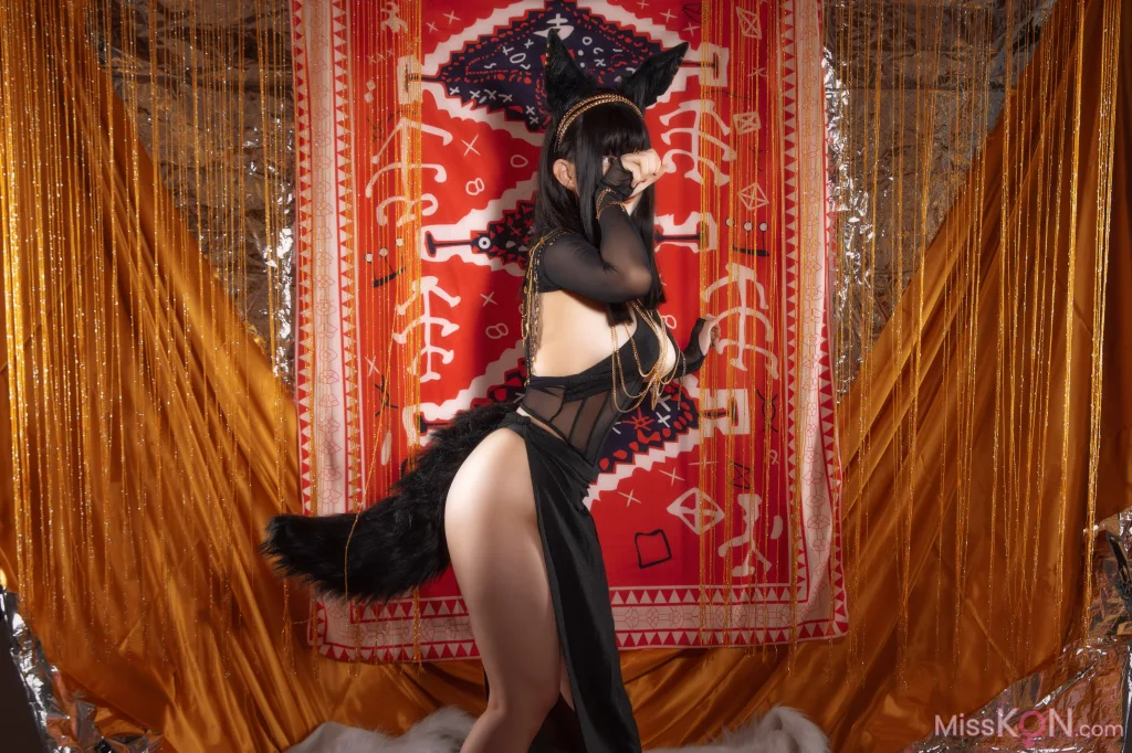 Coser@Hokunaimeko (北乃芽子): Anubis Cat (87 photos)