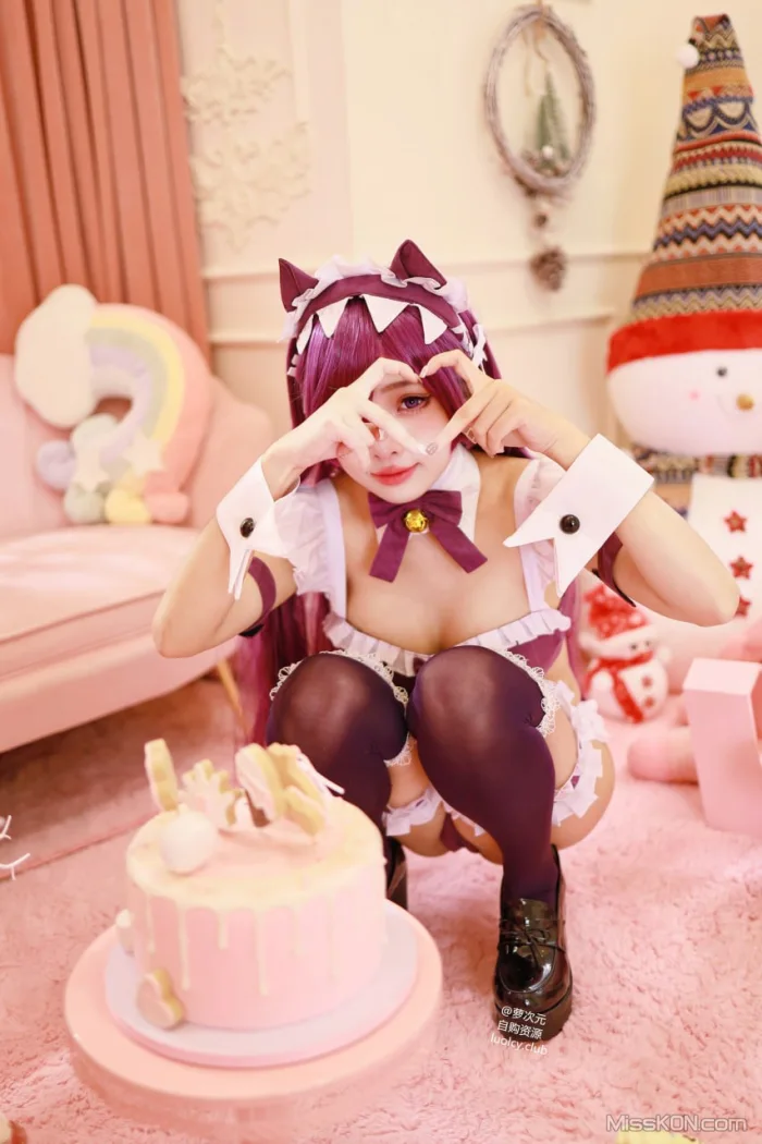 Coser@慕慕Momo: 猫女仆 Neko Maid (59 ảnh )
