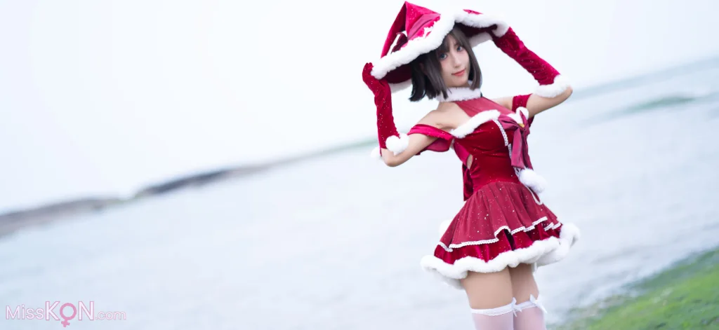 Coser@职业奶妈三水子: 圣诞小裙子 (72 ảnh)