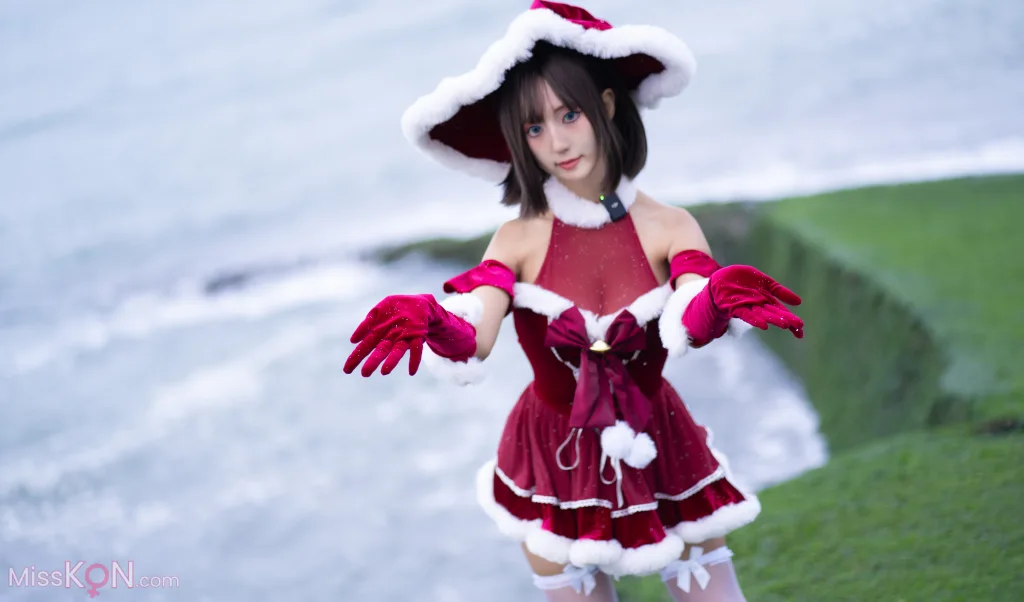 Coser@职业奶妈三水子: 圣诞小裙子 (72 ảnh)