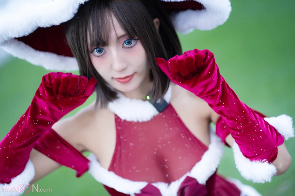 Coser@职业奶妈三水子: 圣诞小裙子 (72 ảnh)